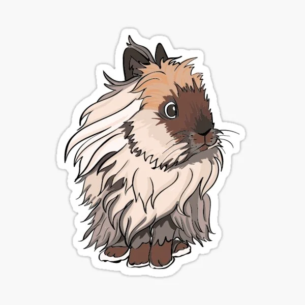 Lionhead Rabbit sticker