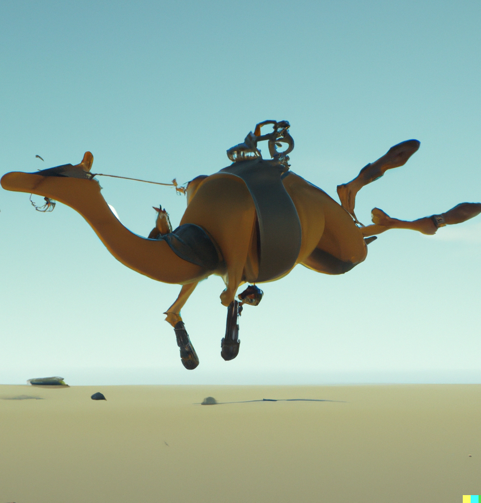 A flying Camel B