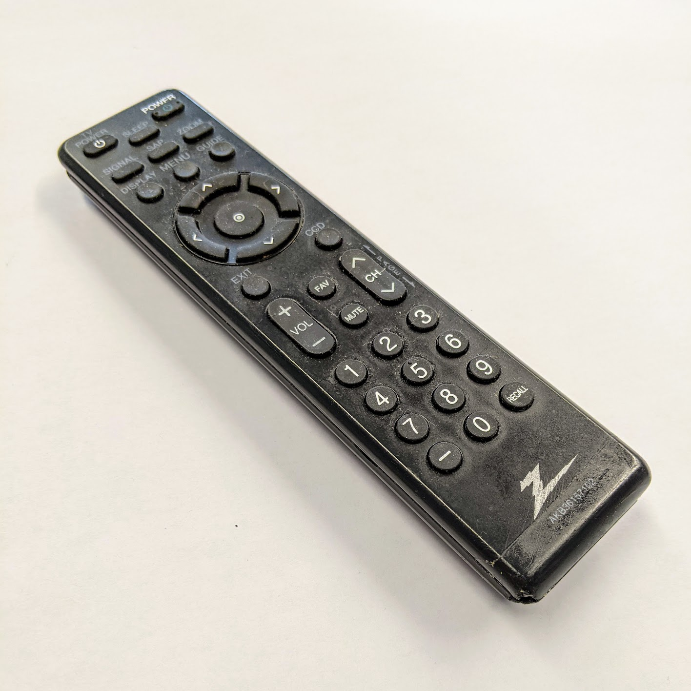 The remote as-is